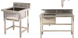 China Topmount Handmade Stainless Steel Sink Stand For Hotel Freestanding Table wholesale