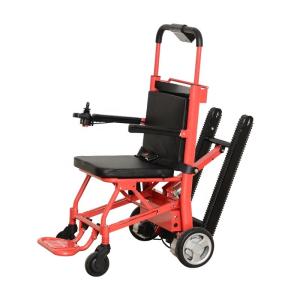 China CE Aluminum Alloy Stretcher Electric Stair Climbing Wheelchair For Elderly Mobility wholesale