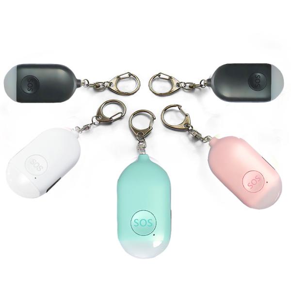 Rechargeable LED Flashlight Sos Self Defense Siren Emergency Siren Alarm