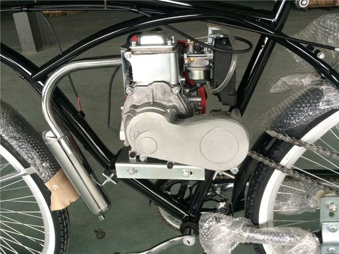 4 Stroke Motor Engine Cruiser Bicycle Gas Bike with Alloy Seatpost Max. Speed 40km/h