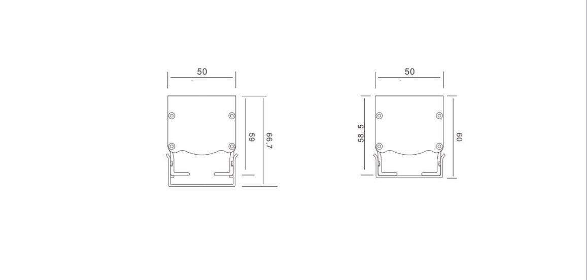 EPISTAR 5050 12 Watt IP65 LED Linear Strip Light