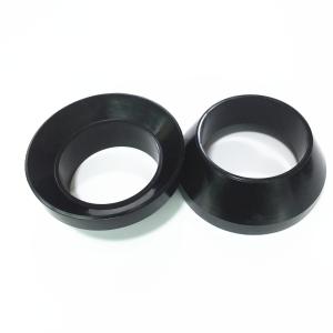 China Oil And Gas Rubber Packer Cup Black Color Ageing Resistance Weather Resistant wholesale