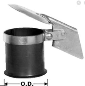 China Galvanized Chrome Plated Steel Ss304 Exhaust Pipe Rain Cap wholesale