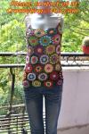 womens crochet tops feminino women hem tassel sexy tanks top croche new desigual