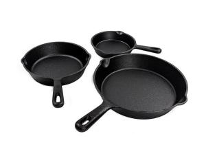 China 6/8/10 Inch Cast Iron Skillet Pre Seasoned For Sear, Sauté, Bake All Stove wholesale