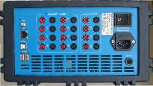 China High Accuracy Protection Relay Testing KF86 9.7 Inch Touch Screen 8 Optical Ports wholesale