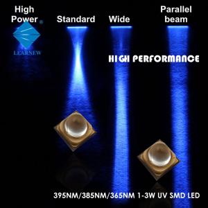 China SGS 3W UV LED Chip 365nm 700mA Ultraviolet COB LED wholesale
