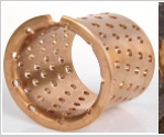 Wrapped bronze flanged bearings CuSn8 Bronze Bearings 