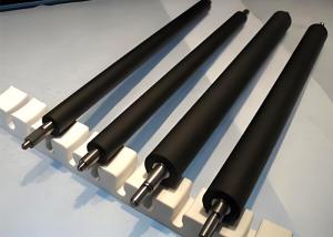 China Rubber Lining Belt Conveyor Roller Round Shaft Diameter 50mm wholesale