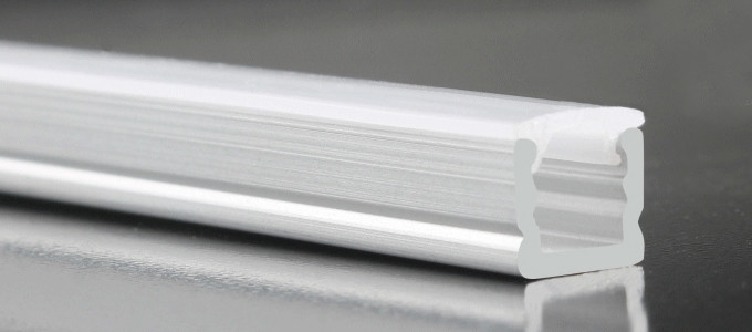 0606 Surface Mounted LED Aluminum Profiles Decorative