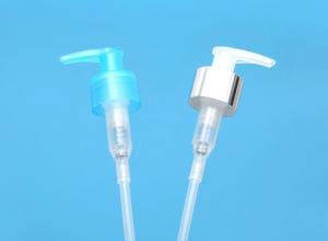 China Plastic Silver 24 / 410 Lotion Dispenser Pump wholesale