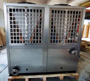 China 120 KW heating capacity High Temp Air source heat pump 75℃ hot water outlet wholesale