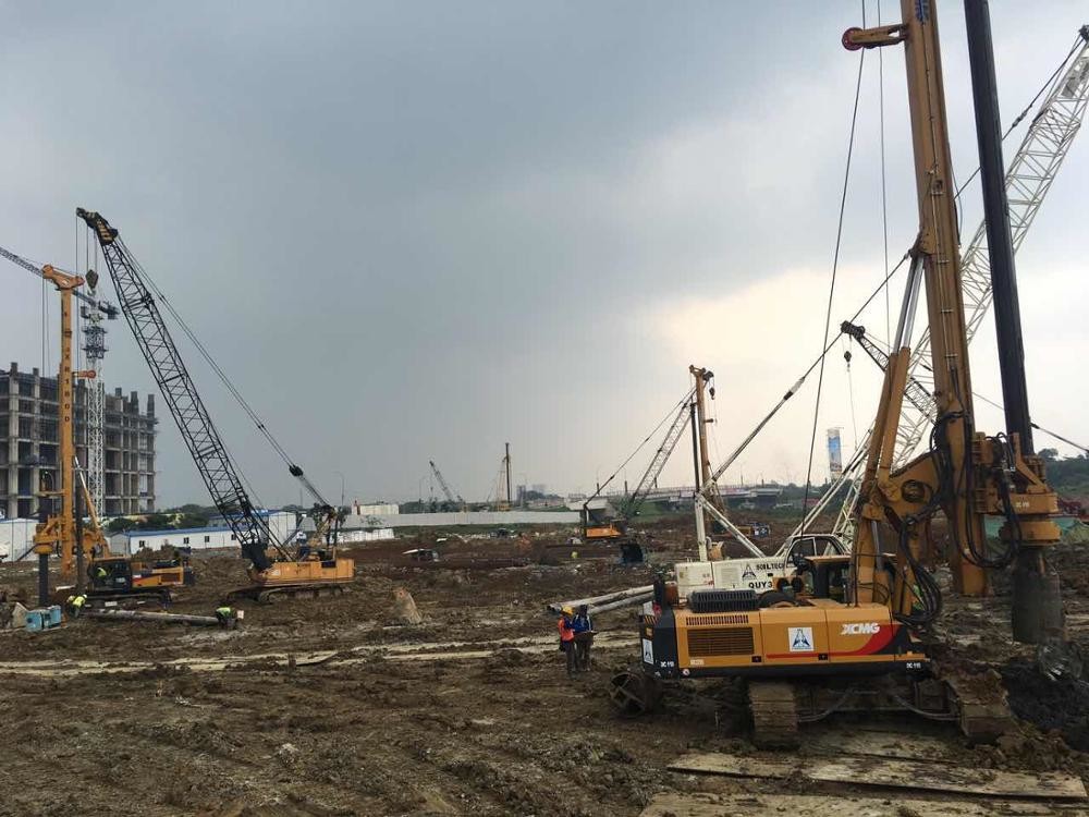 220V / 380V Mobile Conventional Drilling Rig CUMMINS QSB6.7 XR180D