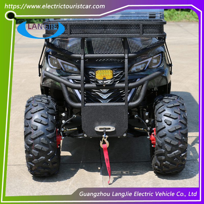 Easy Go Golf Cart Custom Electric Golf Carts 4 Wheel Drive Four Seats CE Approved