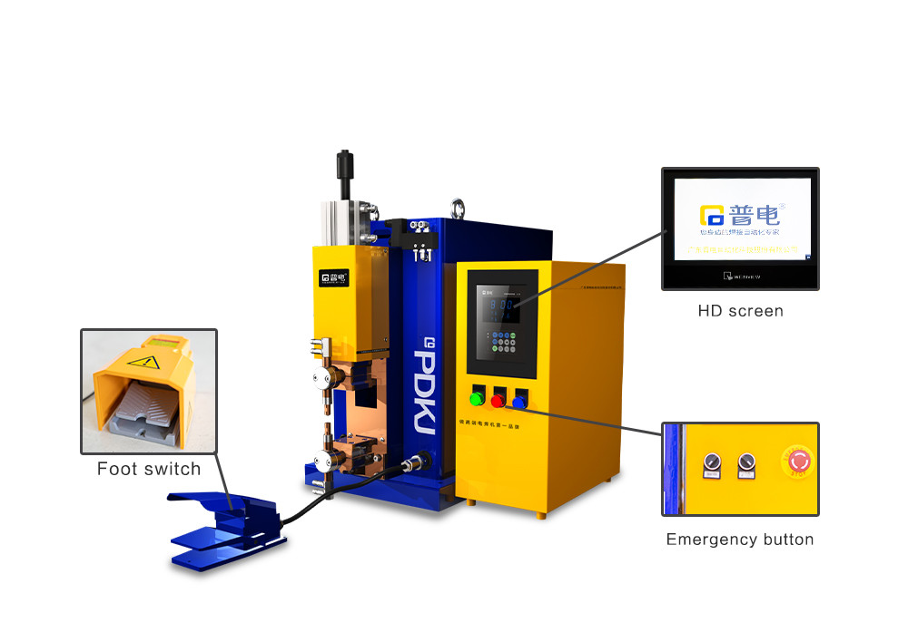 CE 80KVA Alternating Current Resistance Spot Welding Machine 3mm Electrical Switch