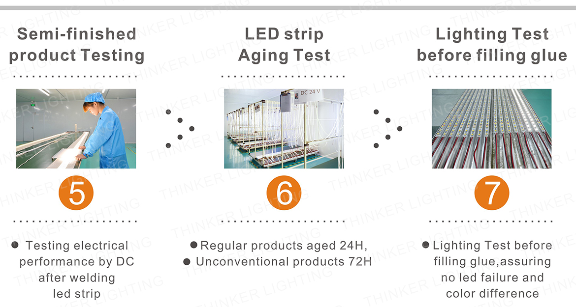 5M IP68 Motion Sensor LED Strip 9W/M Sticky LED Strip Motion Activated