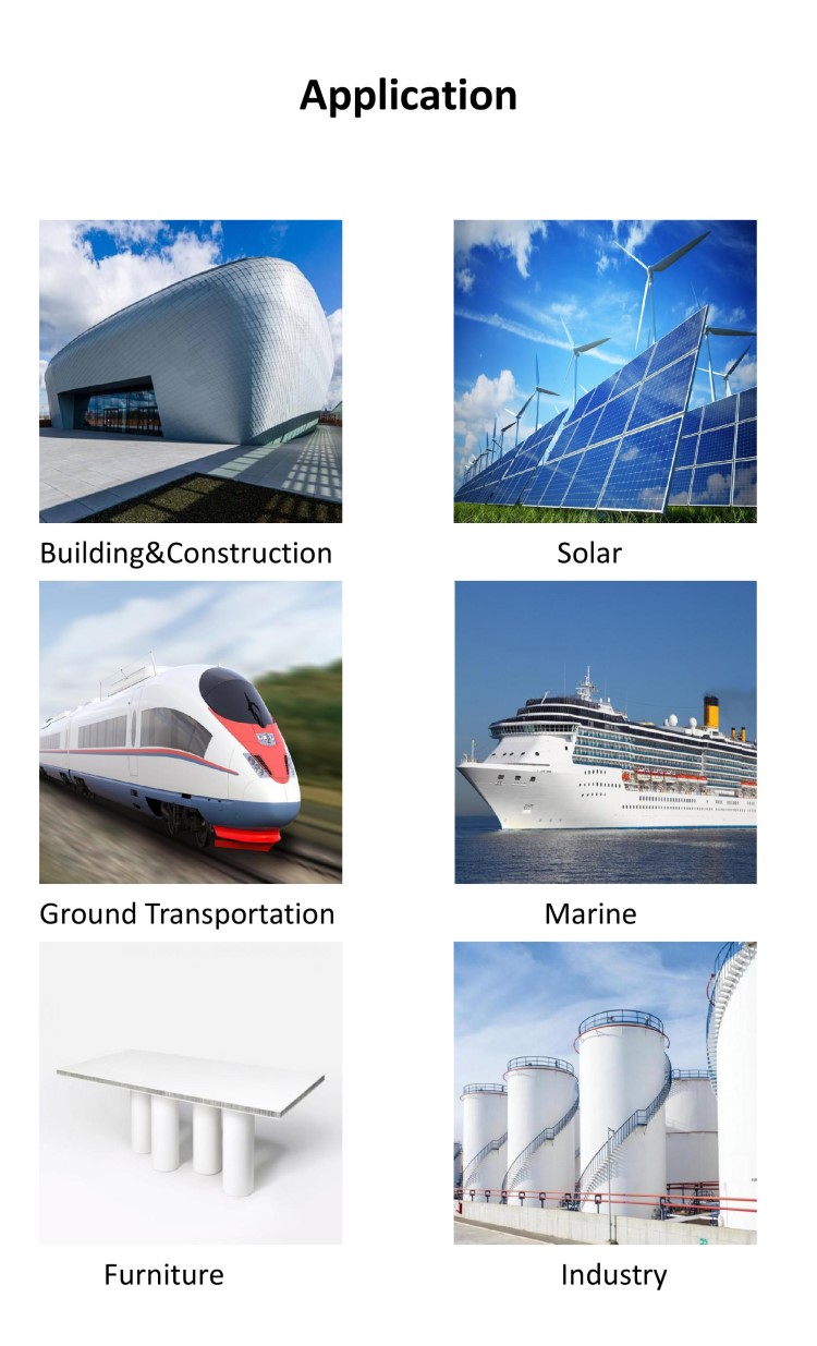 1mm Thick 4x8 Aluminium Honeycomb Sandwich Panel 10000mm Sheet Exterior Cladding