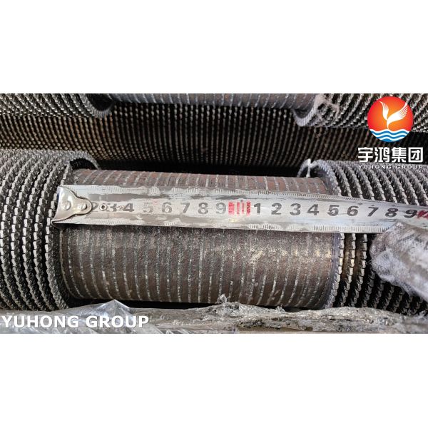 Serrated Finned Tube ASTM A335 Gr. P9 Alloy Steel HFW Heat Exchanger Fin Tube