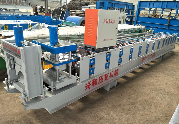 PLC Control Automatic Roll Former Machine With Hydraulic Bending Machine