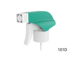 China Ribbed Green Plastic Mist Sprayer Chemical Resistance Trigger Spray Pump wholesale