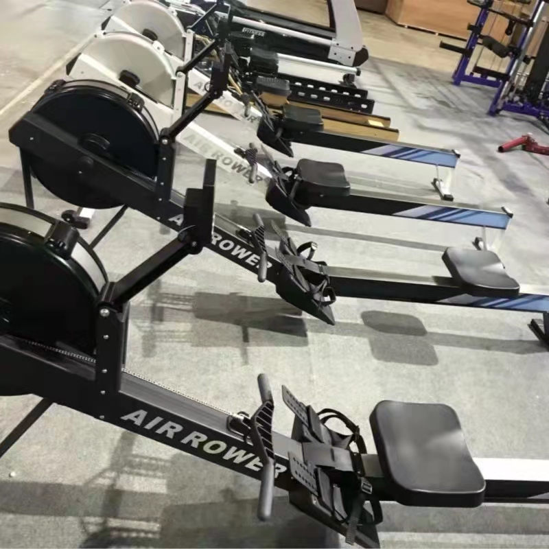 Home Gym Fitness Equipment Magnetic Rowing Machine With 8 Level Adjustable