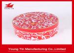 135x55mm Tinplate Empty Round Gift Tins , Safe Packaging YT1124 Circle Gift