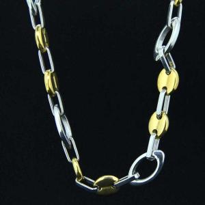 China Fashion Trendy Top Quality Stainless Steel Chains Necklace LCS150 wholesale