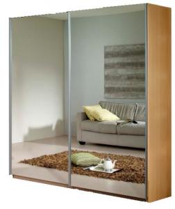 China Mirror door wardrobe wholesale