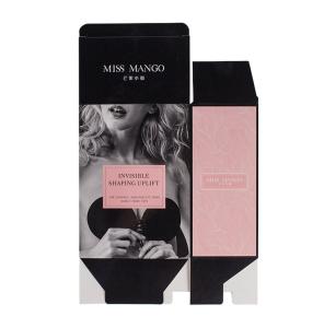 China Black Paper Custom Printed Packaging Box Folding For Bra Lingerie wholesale