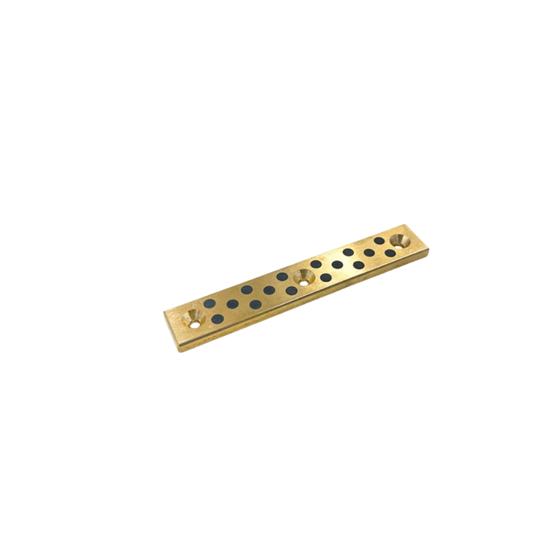 High-strength phosphor bronze wear plate bearing with low friction properties