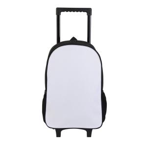 Full Printing Sublimation Blanks Trolley Bags With Wheels Personalized Luggage