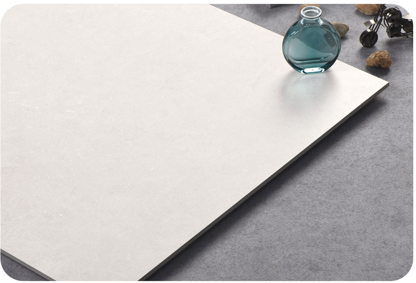 Beige 48"X24" Indoor Wall Non-Slip tiles and durable Baby Face Glazed Porcelain Tile for Apartment Design