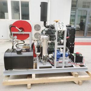 China 200 Bar Water Jet Pipe Cleaner Washing Machine 4 Dredge Nozzle wholesale