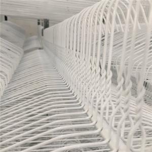 China Disposable Commercial Coated Wire Hangers For Dry Cleaner Heavier Clothing wholesale