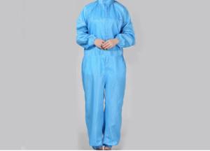 China Chemical Resistant Medical Protective Clothing One Piece Zip For Easy Access wholesale
