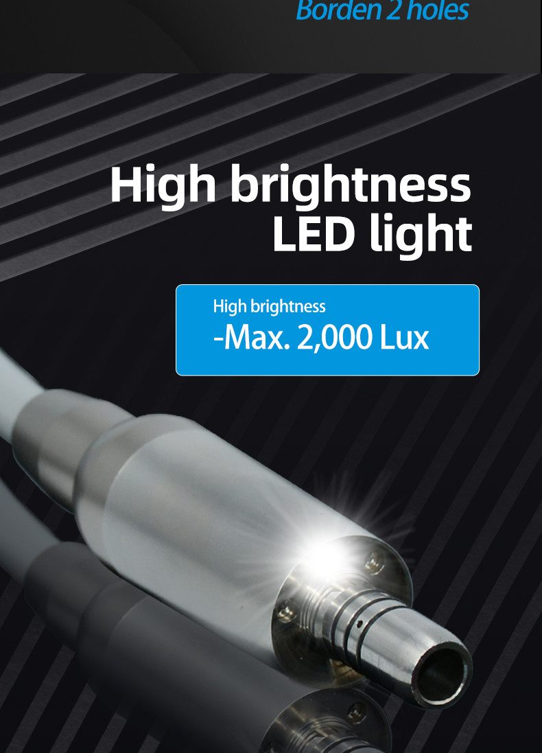 Portable LED Electric Handpiece Motor , Multifunctional Micro Motor Brushless