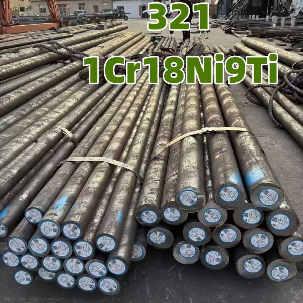ASTM A276 SS 321 Stainless Steel Round Bar 110mm OD Heat Resistant