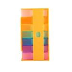 Rainbow Color Hospital Medical Supplies Plastic 21 Square Pill Box