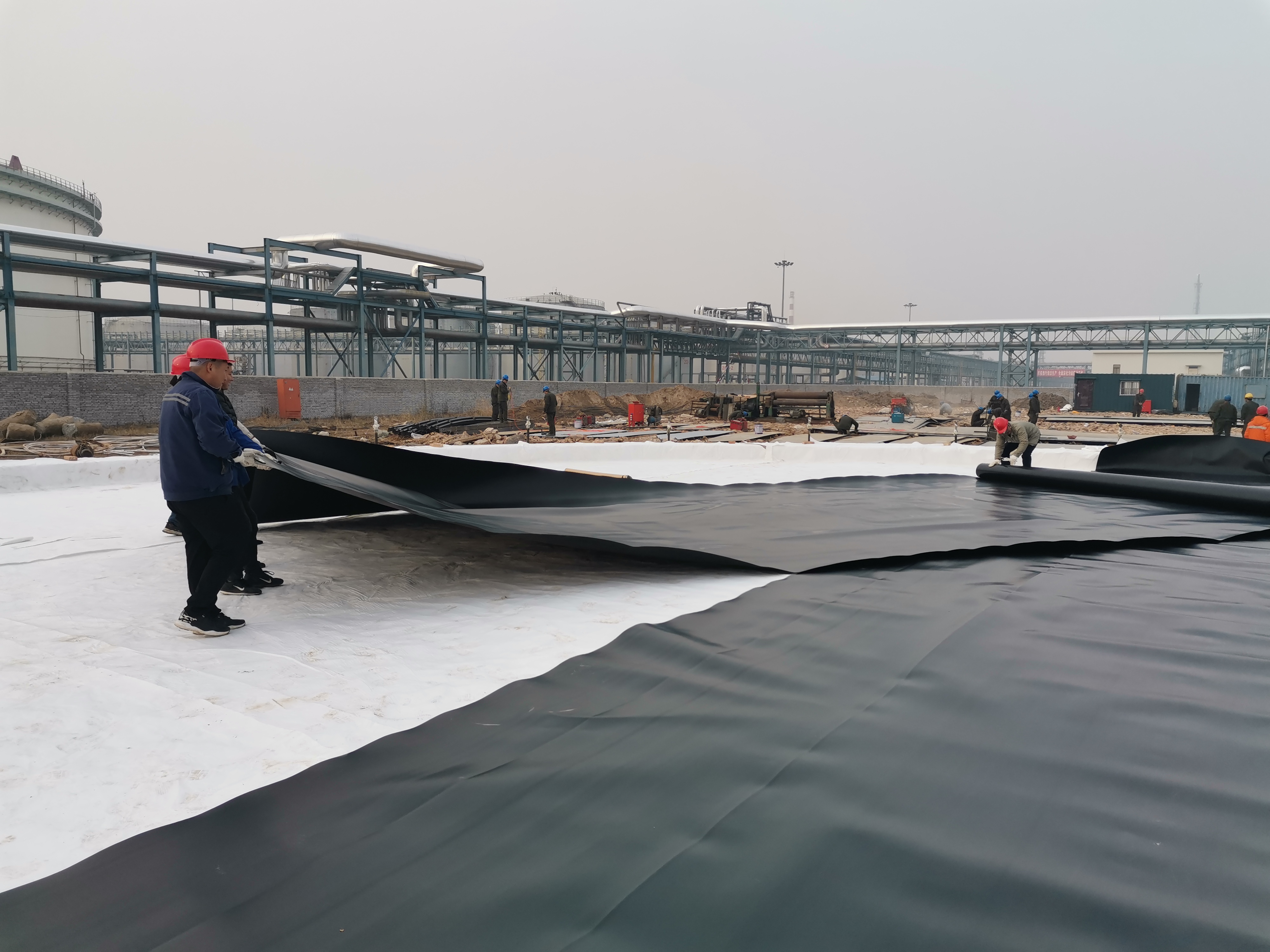 HDPE Geomembranes for Waterproofing and Pond Lining Solutions 100% Virgin Material