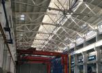 Diameter 2.4m-7.3m Al Mg Blade Industrial Ceiling Fan For Indoor Court Sports