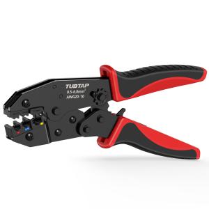 China Black 10-20 AWG Wire Crimper Tool Insulated Nylon Multipurpose wholesale