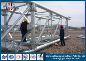 China Q345B / A572Electrial Substation Steel Structures with Standard GB / T wholesale