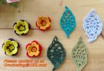 Golden Venise Lace Trim Flower Motif Ribbon Crafts