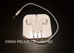 Custom Size Mobile Earphones With Mic , Remote Mic Smartphone Earphones