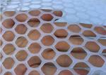 Green Flat 10X10mm Hdpe Plastic Netting Mesh In Breed Fishing