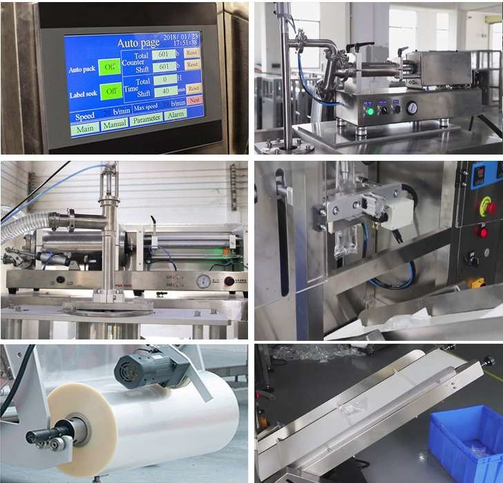 Barbecue Bacon Sauce Peanut Butter Liquid Packing Machine