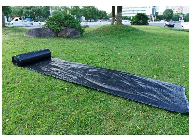 PP Woven 4mm Plastic Landscape Fabric HDPE Anti Weed Gardening Mat