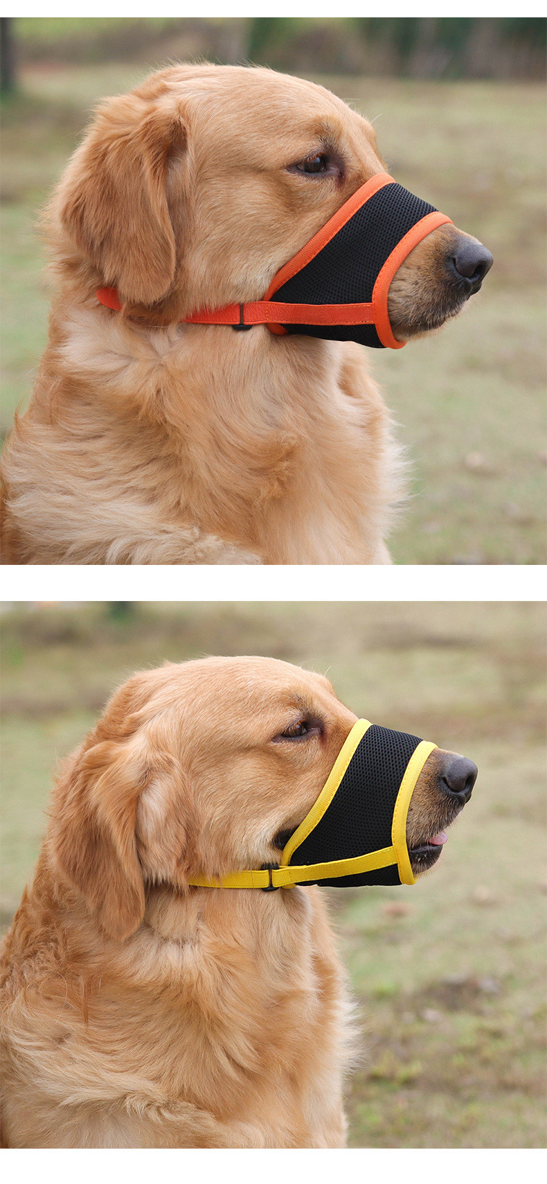 Pet Mask Anti-barking and Anti-biting Dog Muzzle Breathable Mesh Pet Muzzle Anti-ingestion Pet Supplies