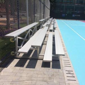 China Durable Outdoor Metal Bleachers , Aluminum Football Bleachers Portable wholesale