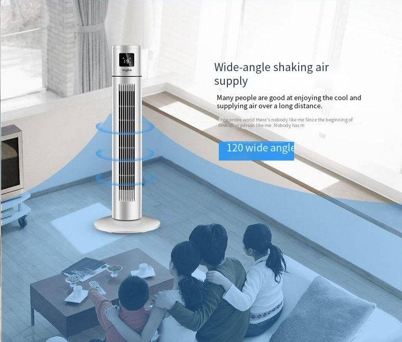 3 Speed Electric Rotating Tower Fan for Quiet and Silent Air Cooling in Large Rooms